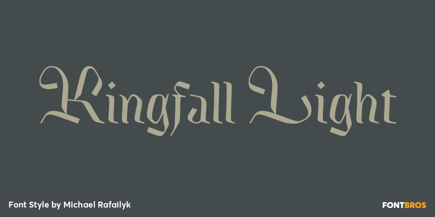 Kingfall Light Poster