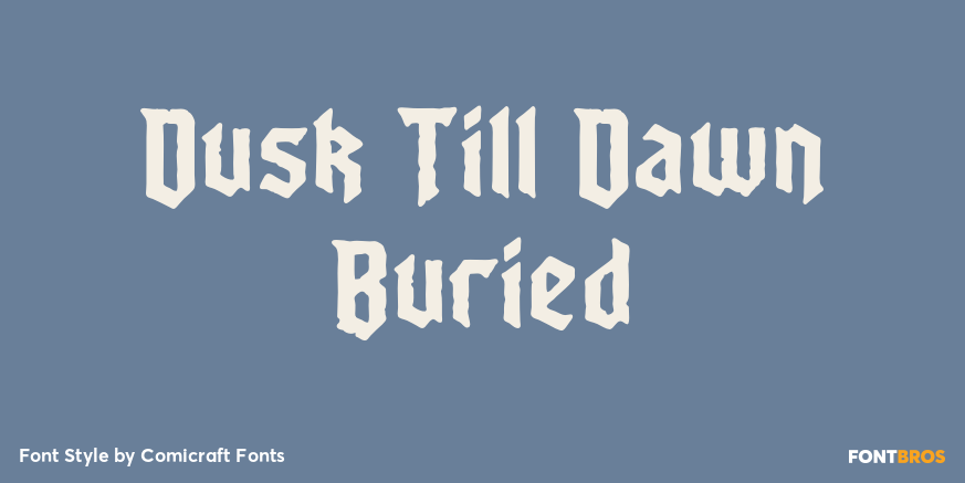 Dusk Till Dawn Buried Poster