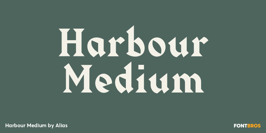 Harbour Medium Poster