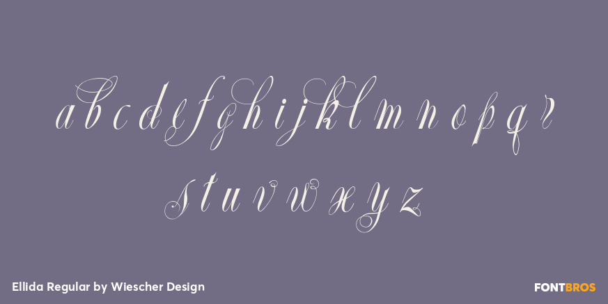 Ellida Regular Font Poster #1