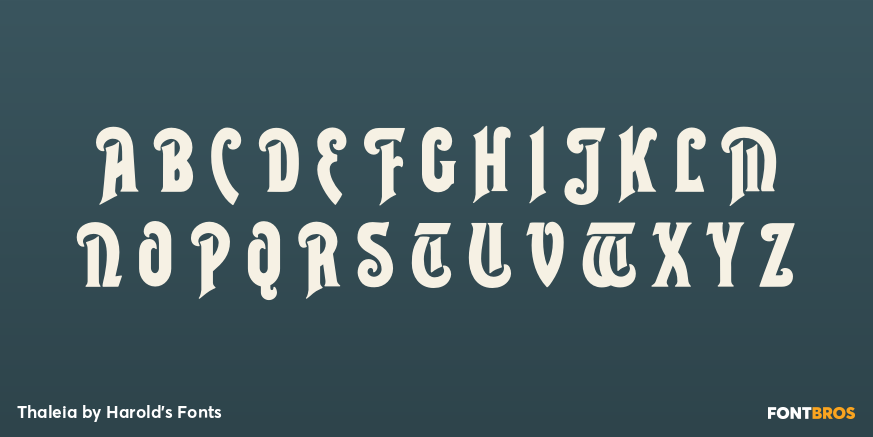 Thaleia Font Poster #1