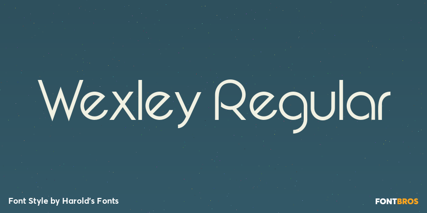 Wexley Regular Poster