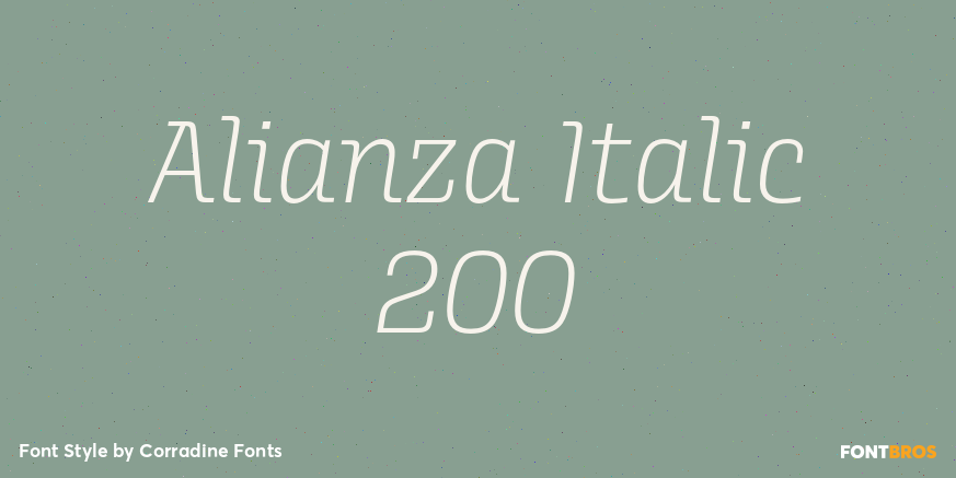 Alianza Italic 200 Poster