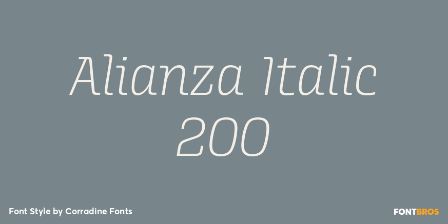 Alianza Italic 200 Poster