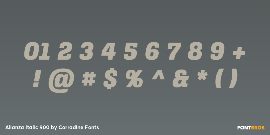 Alianza Italic 900 Font Poster #4