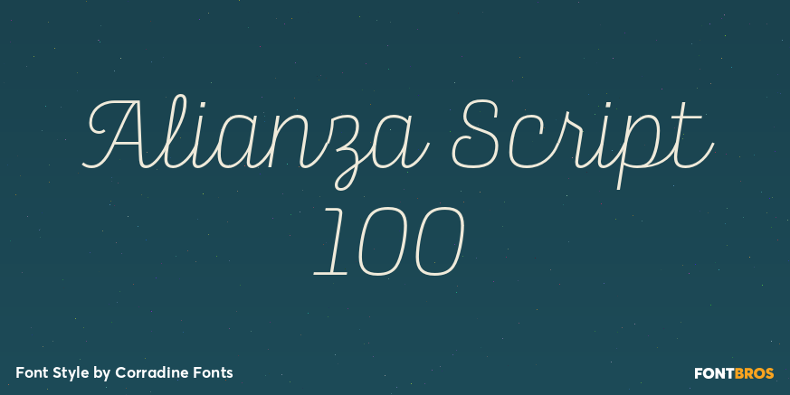 Alianza Script 100 Poster
