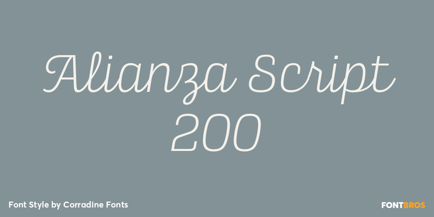 Alianza Script 200 Poster