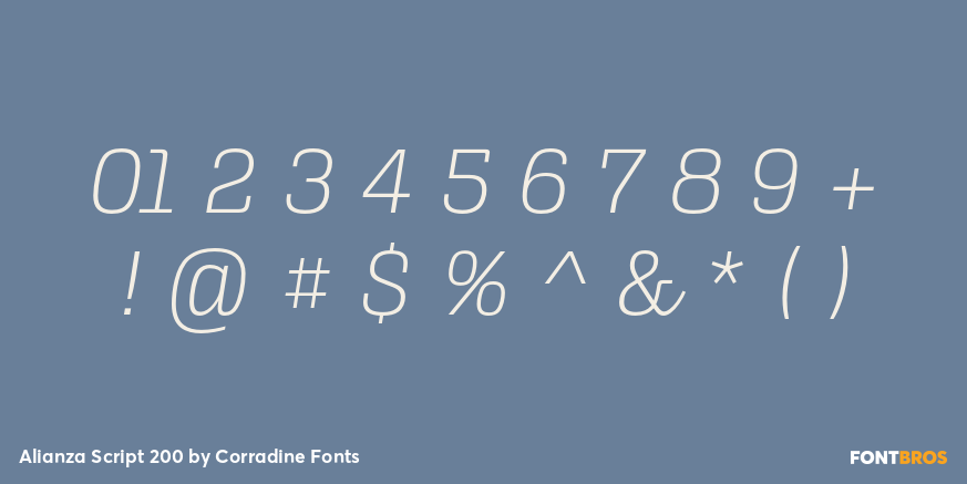 Alianza Script 200 Font Poster #4
