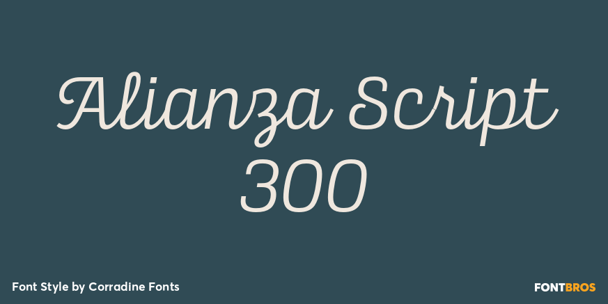 Alianza Script 300 Poster
