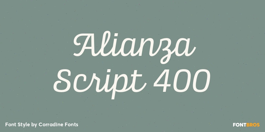 Alianza Script 400 Poster
