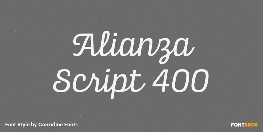 Alianza Script 400 Poster