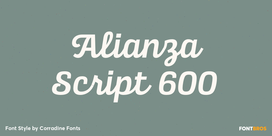 Alianza Script 600 Poster