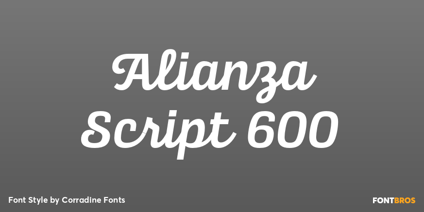 Alianza Script 600 Poster