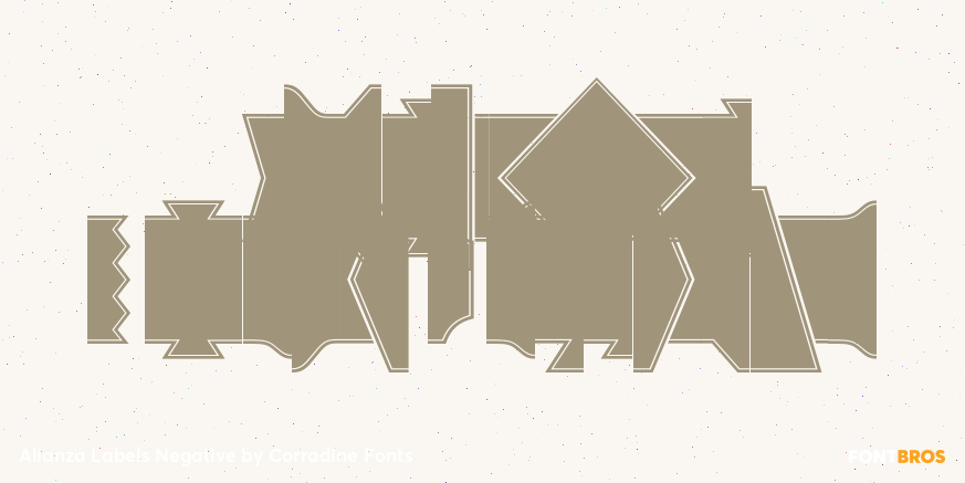 Alianza Labels Negative Poster