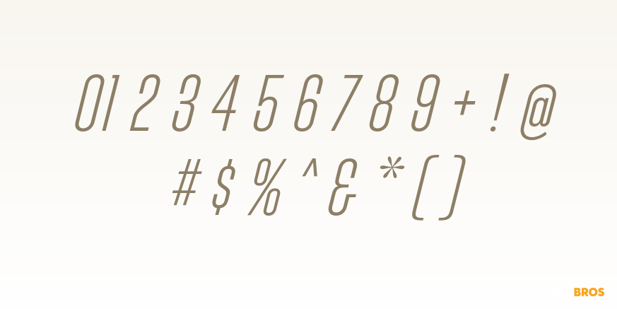 Directors Gothic 220 Light Oblique Font Poster #4