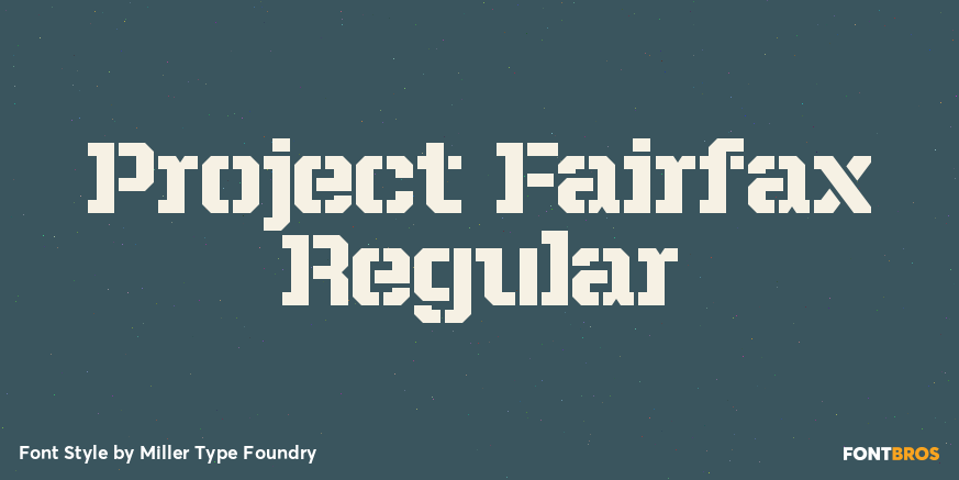 Project Fairfax Regular Poster