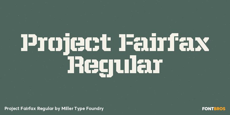 Project Fairfax Regular Poster