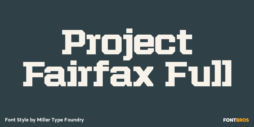 Project Fairfax Full Poster