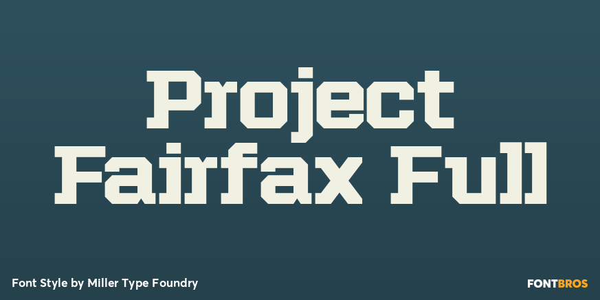 Project Fairfax Full Poster