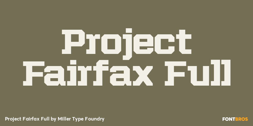Project Fairfax Full Poster