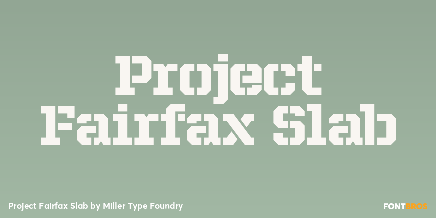 Project Fairfax Slab Poster