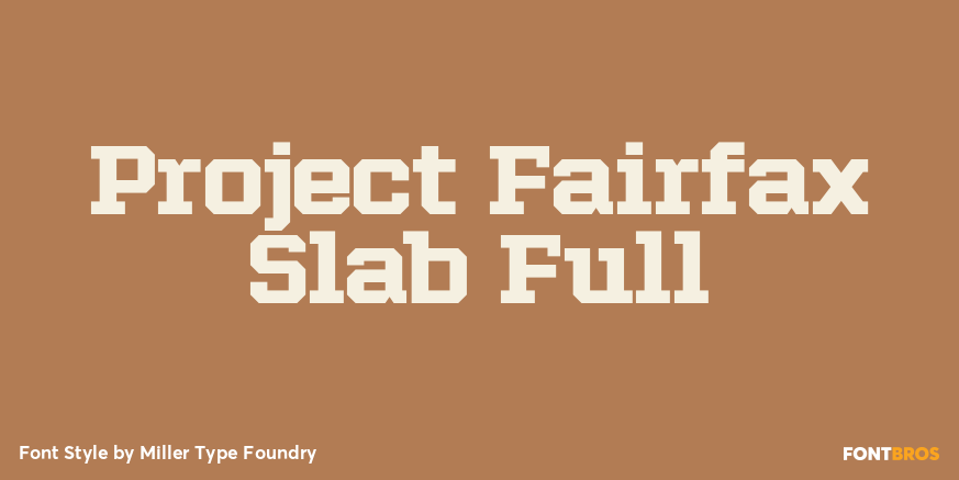 Project Fairfax Slab Full Poster