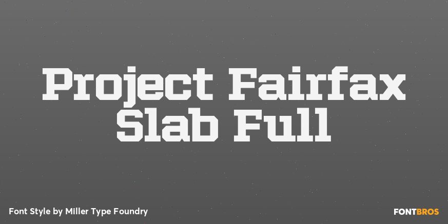 Project Fairfax Slab Full Poster