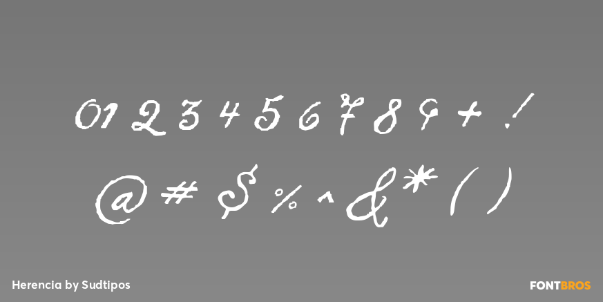 Herencia Font Poster #1