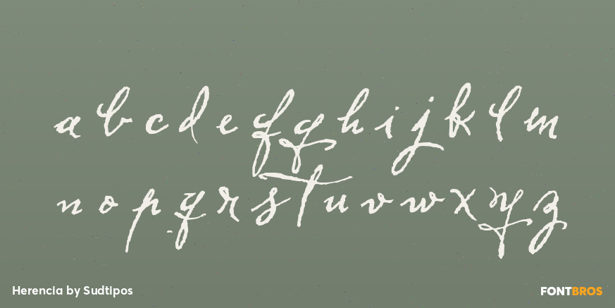 Herencia Font Poster #1