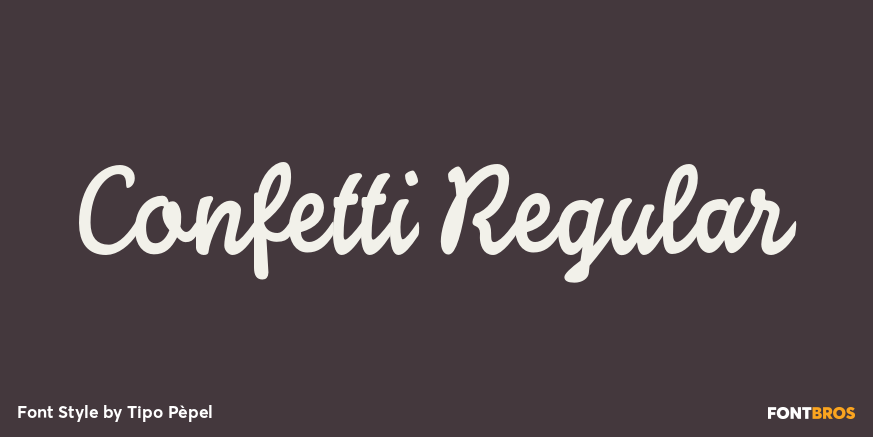 Confetti Regular Poster