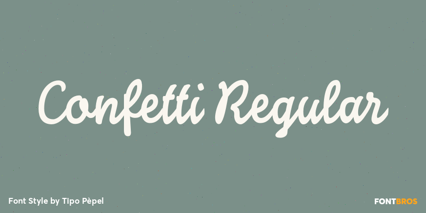 Confetti Regular Poster