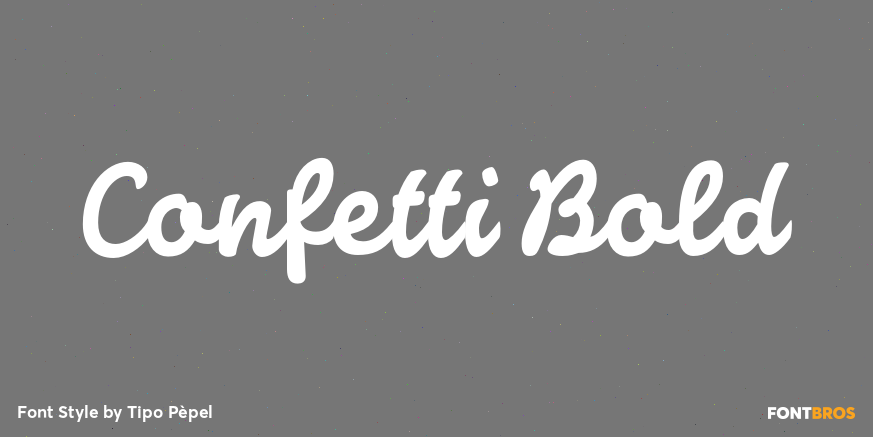 Confetti Bold Poster