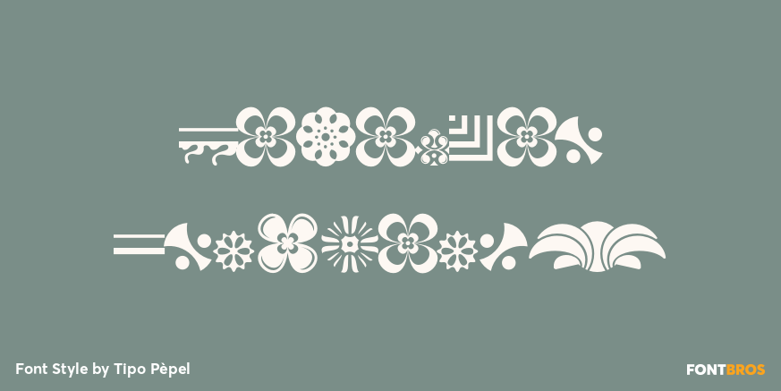 Peleguer Ornaments Poster