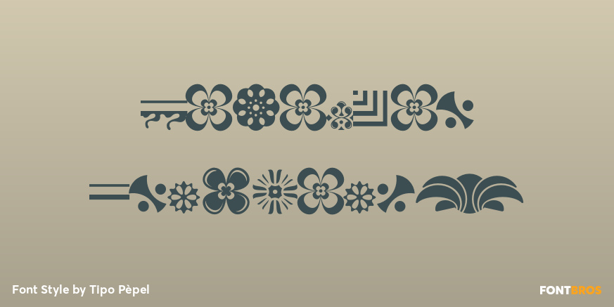 Peleguer Ornaments Poster