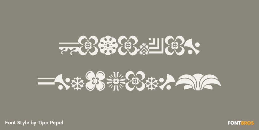 Peleguer Ornaments Poster