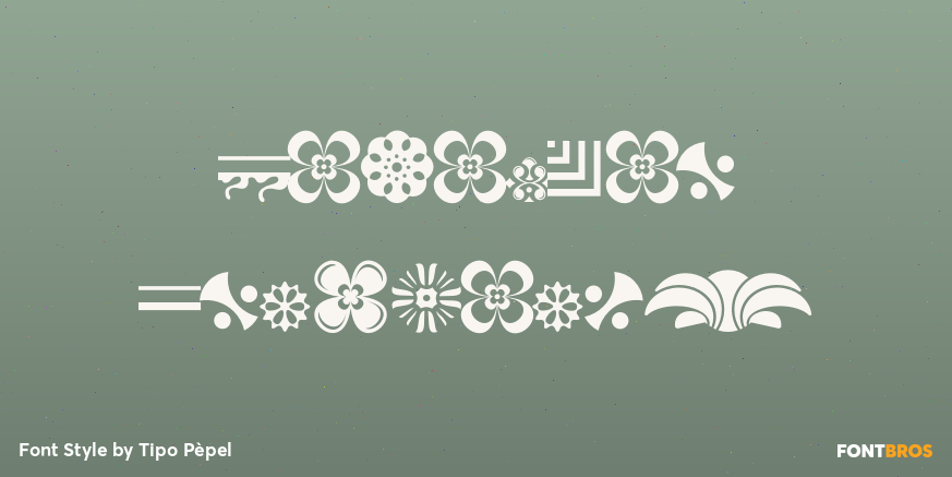 Peleguer Ornaments Poster