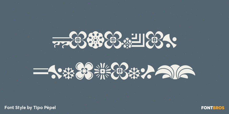 Peleguer Ornaments Poster