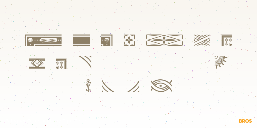 Peleguer Ornaments Font Poster #4