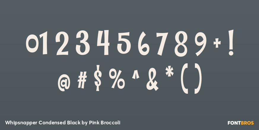Whipsnapper Condensed Black Font Poster #4