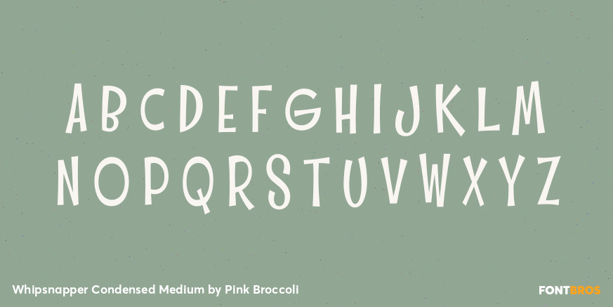 Whipsnapper Condensed Medium Font Poster #2