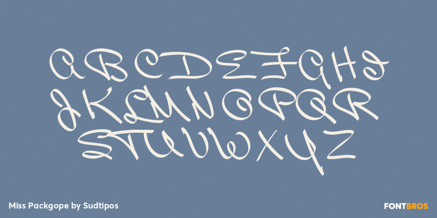 Miss Packgope Font Poster #1
