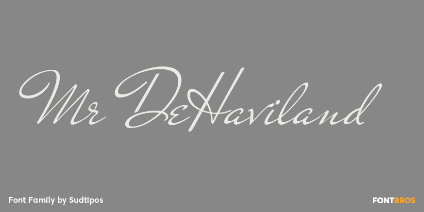 Mr DeHaviland Poster