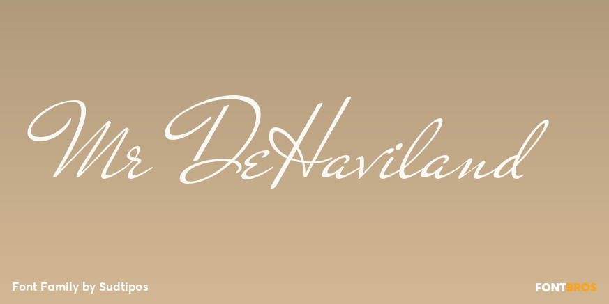 Mr DeHaviland Poster