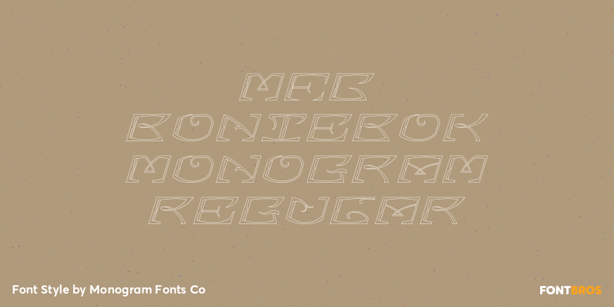 MFC Bontebok Monogram Regular Poster