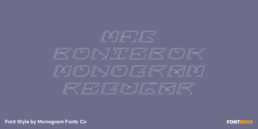MFC Bontebok Monogram Regular Poster