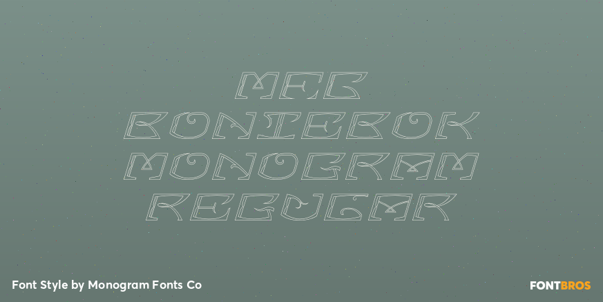 MFC Bontebok Monogram Regular Poster