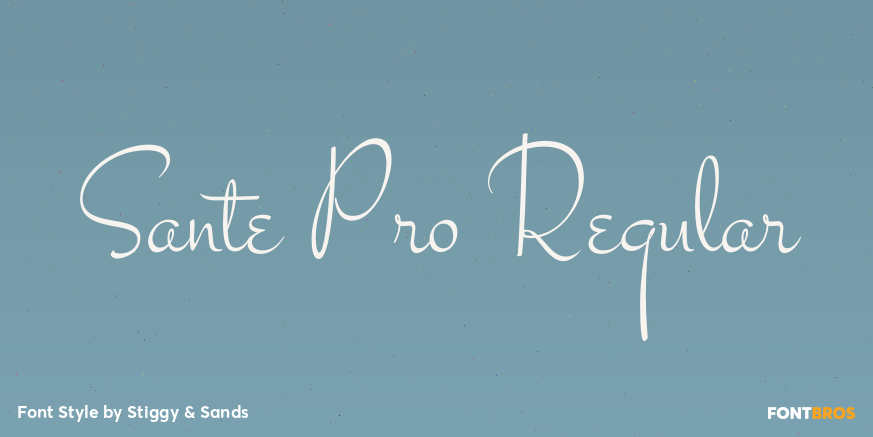 Sante Pro Regular Poster