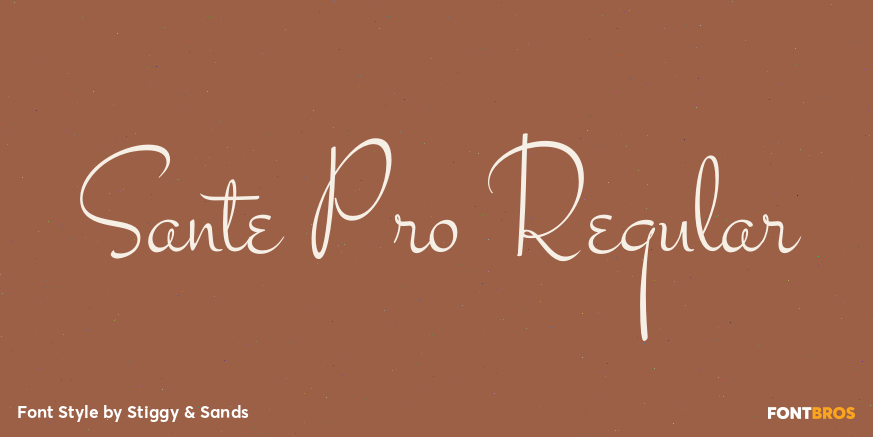 Sante Pro Regular Poster