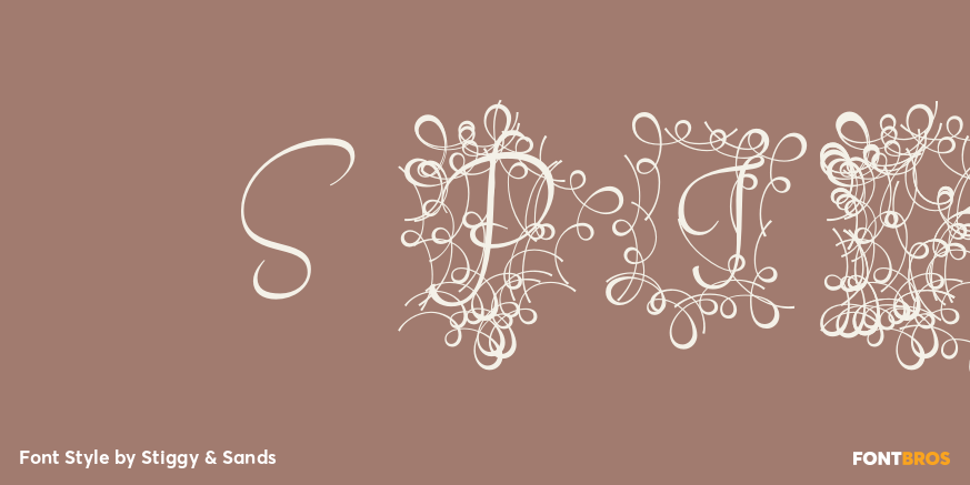 Sante Pro Initials Poster