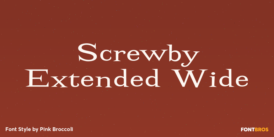 Screwby Extended Wide Poster